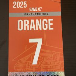 Miami Dolphin Parking Pass