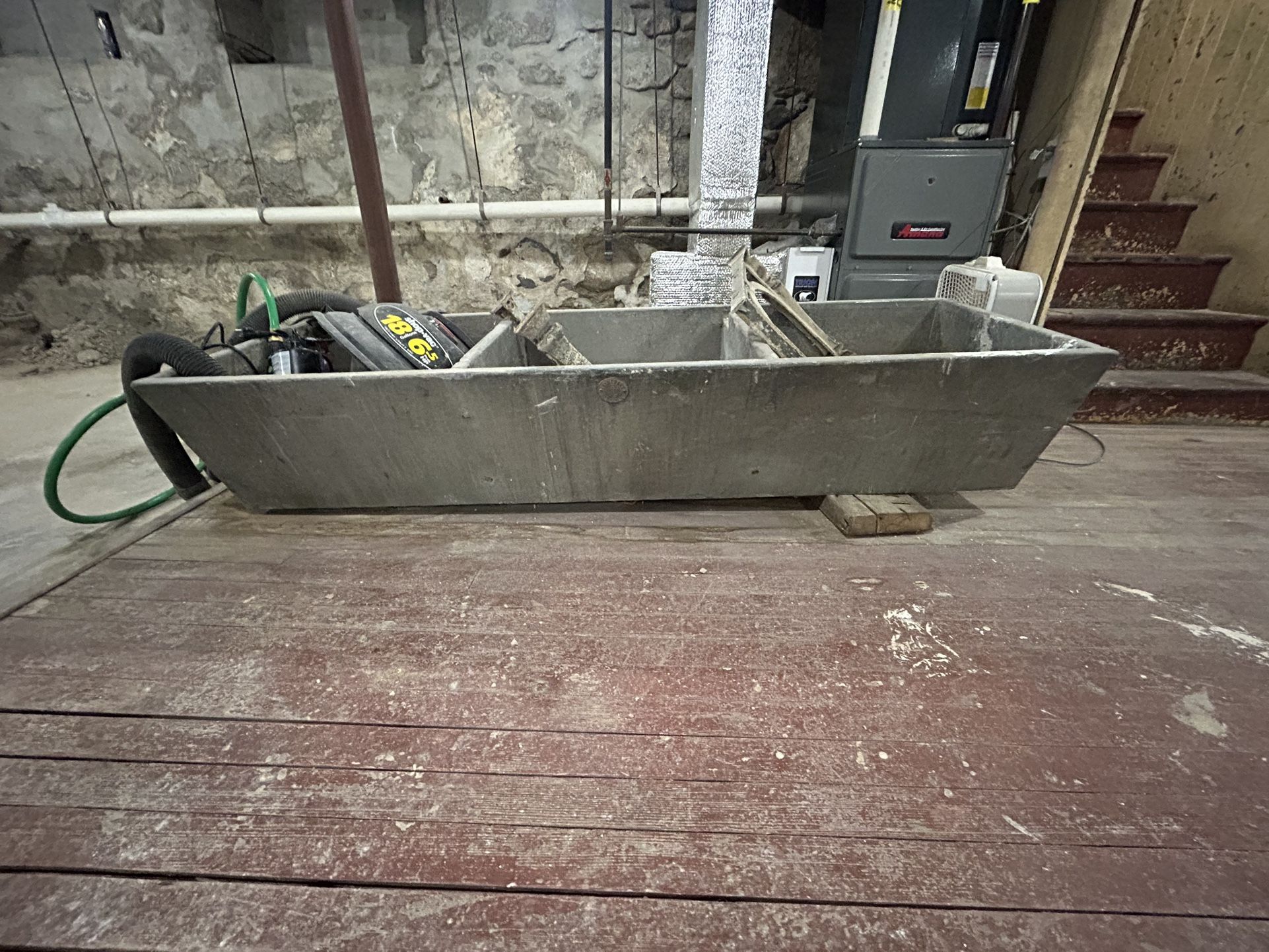 Vintage Alberene Soapstone Sink - Three-Bay, Heavy-Duty, Industrial Quality