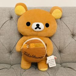 Big size Rilakkuma plush toy doll stuffed animal