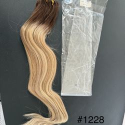 NEW WEFT HUMAN HAIR 20”