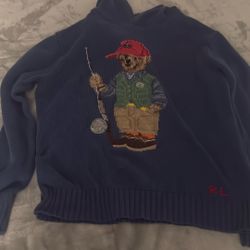 ralph lauren hoodie size small