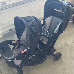 Stand And Sit Double Stroller 