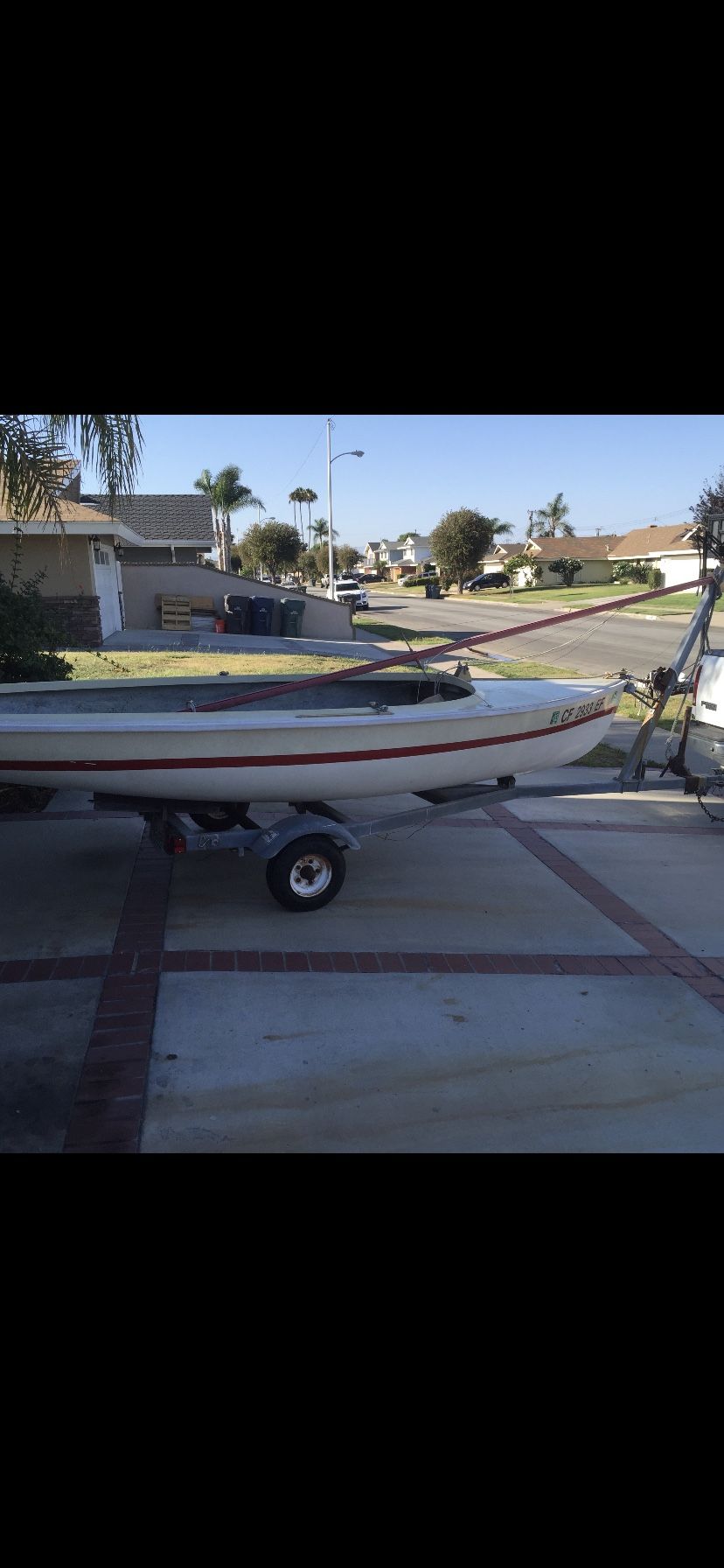 Lido 14 Sailboat With Trailer 