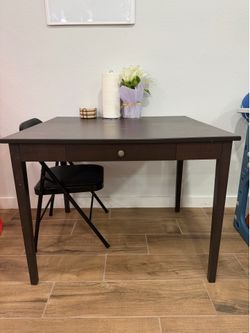 Brown table