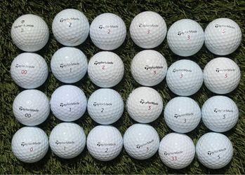 24 Taylor Made golf balls