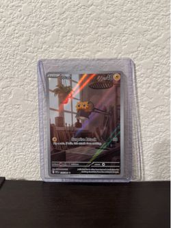 Pokemon Joltik Illustration Rare White Flare