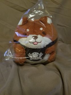 Stuffed animal: shiba