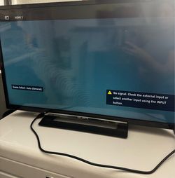 32” TV Sony