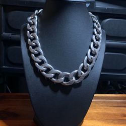 Large Metal Chain Necklace 