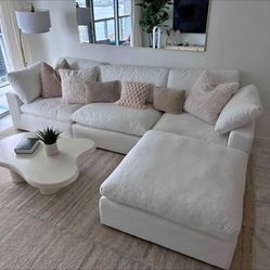Beautiful L Shape Sectional With Same Day Delivery 