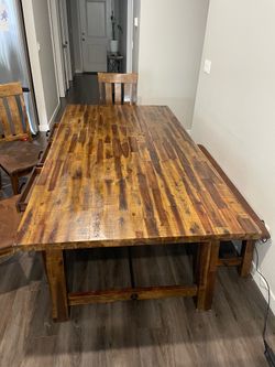 Farmhouse Style Dining Table