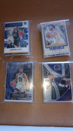 Stephen Curry NBA Trading Card Lot 100 cards
