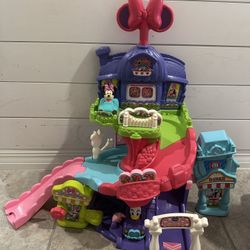 VTech Go! Go! Smart Wheels Disney Minnie Mouse Around Town Playset