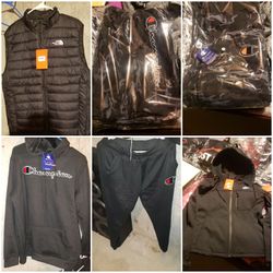 Mens and womens all nike northface and more