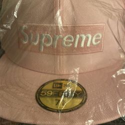 Supreme Box Logo Pink Hat