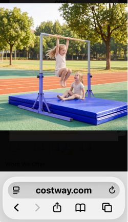 Kids gymnastics bar