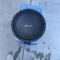 C4 Dual Voice Coil Subwoofer