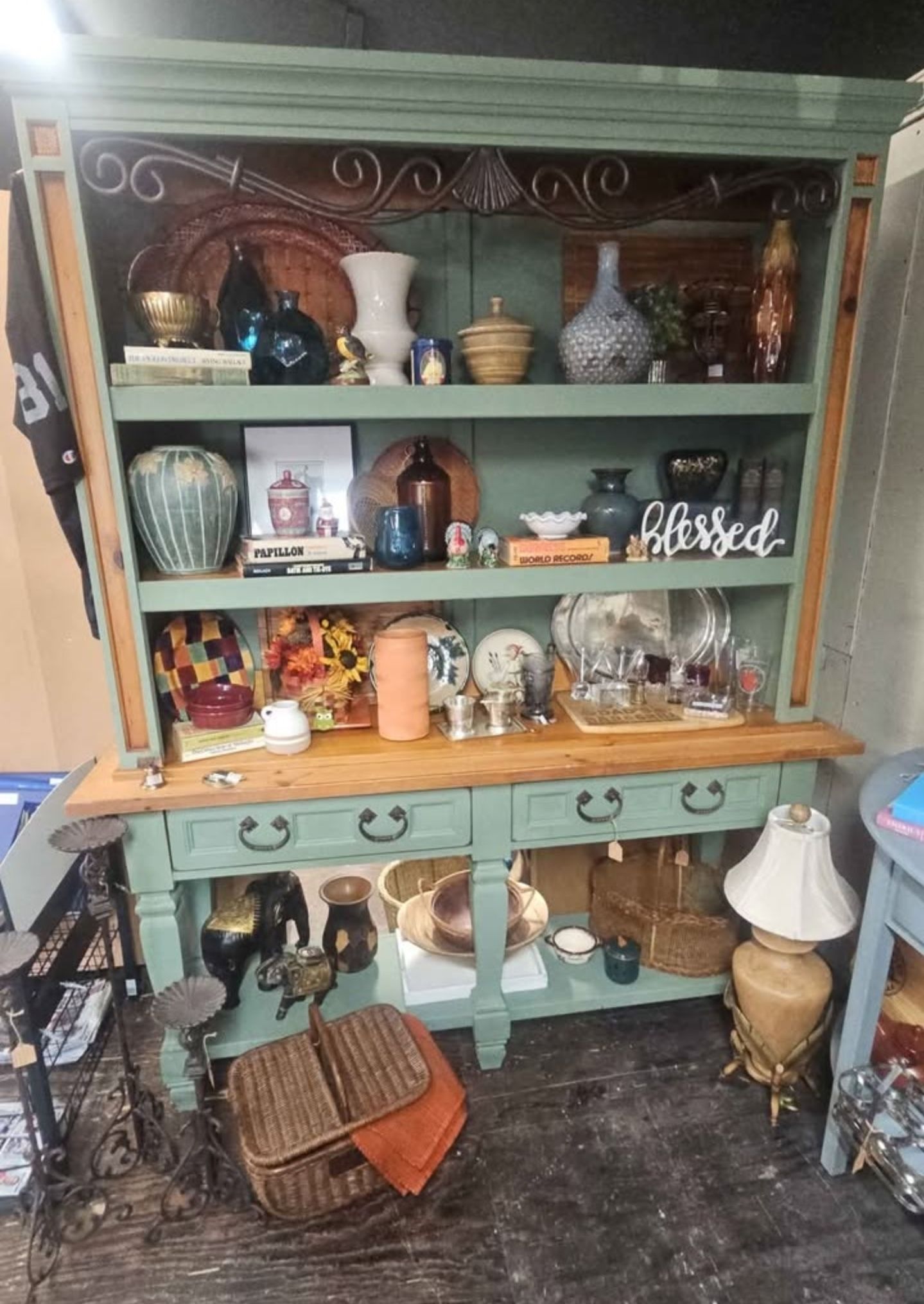 Large Broyhill Hutch – Two-Pieces – $400 OBO