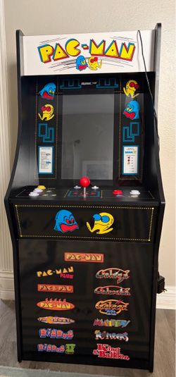 Arcade1Up PAC-Man Classic SE Arcade Machine, 15.6-Inch IPS Screen