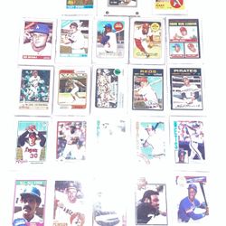 VINTAGE TOPPS BASEBALL CARDS 60s - 80s SPORTS CARD LOT