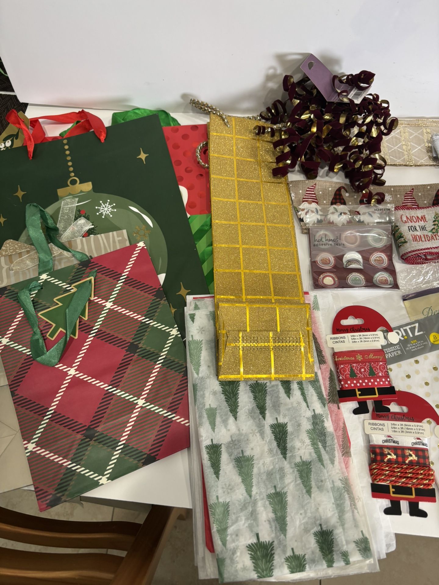 Gift Bags And Tissue Papers