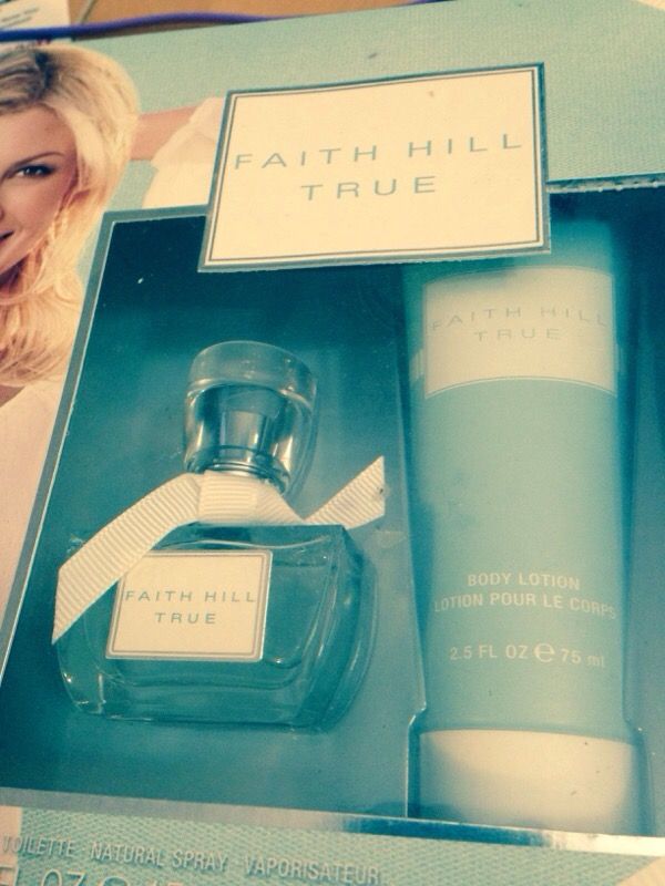 Faith hill true perfume and lotion