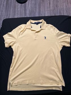 U.S. Polo Assn. Yellow Polo Shirt