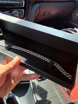 Silver/Diamond bracelet