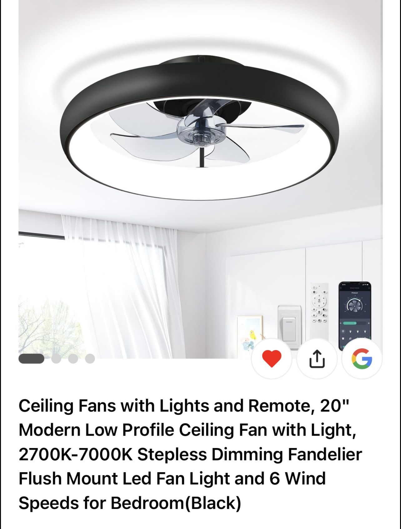 Ceiling Fan With Lights 