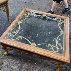 Coffee Table, One Side Table