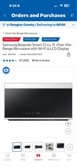 Samsung microwave