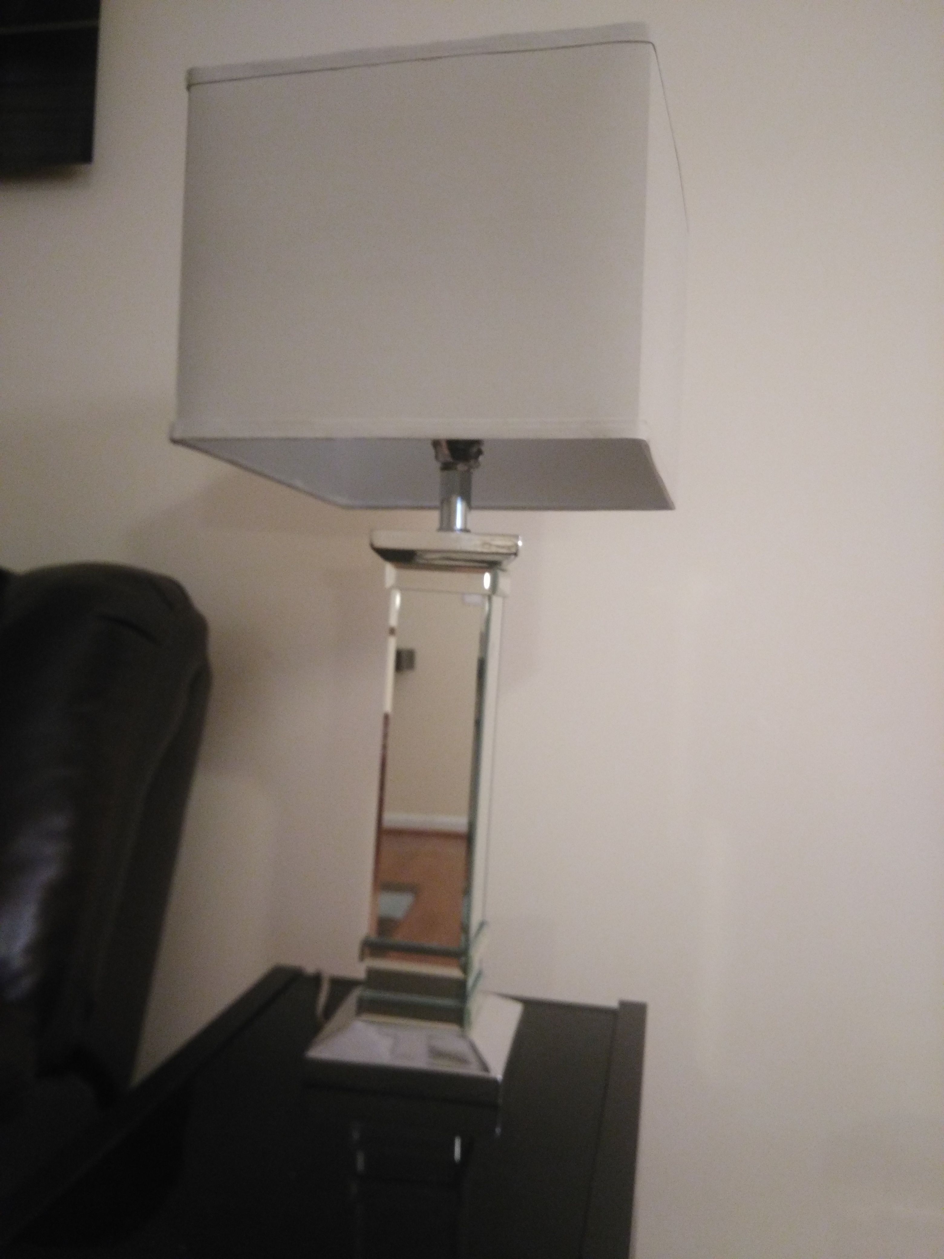 3 Way Accent Mirror Table Lamp