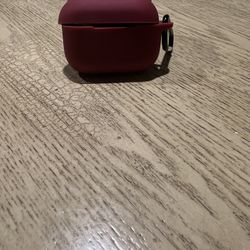 Wine Red AirPods Pro Case 