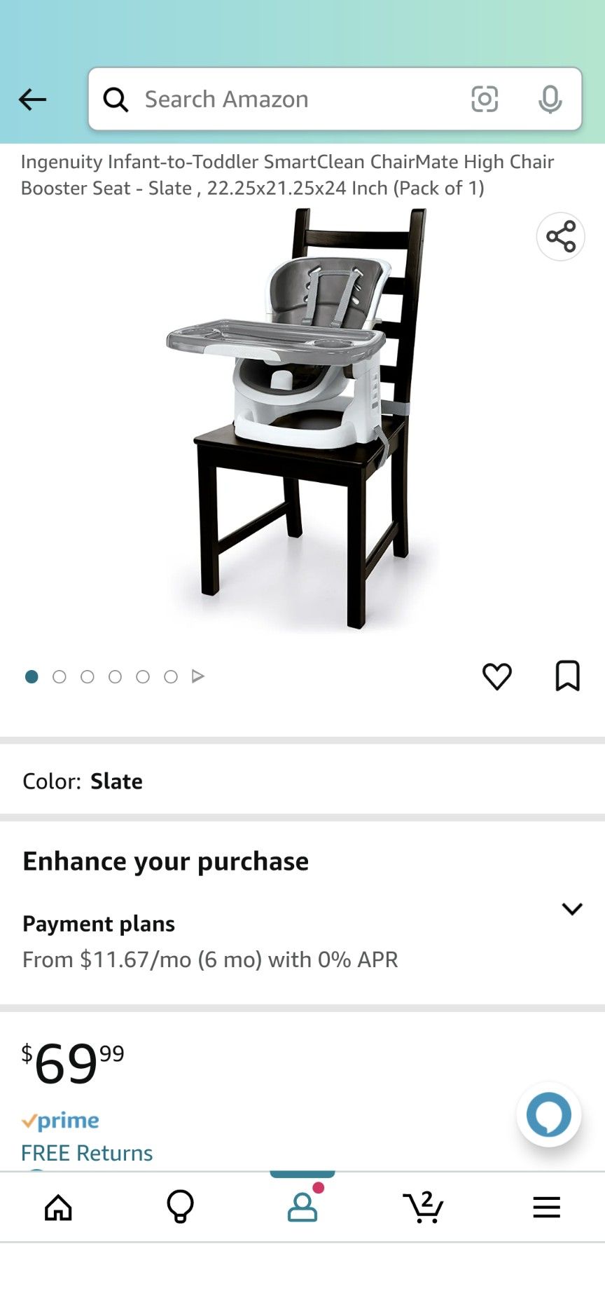 Ingenuity High Chair