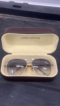 Louis Vuitton Damier Azur Aviator Sunglasses