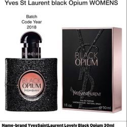 Women’s Black Opium Perfume  Name-Brand Large Bottle