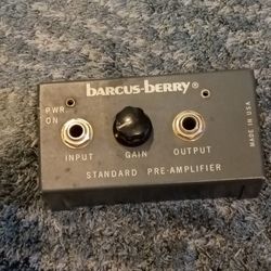 Vintage Barcus -Berry Pre-Amplifier