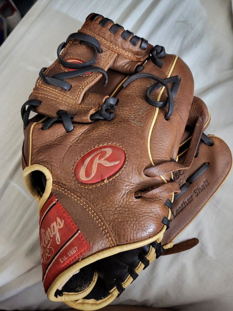 Rawlings Baseball Glove 11" 1/2 Used, The Gold Glove Co,tm D 1501 DBC