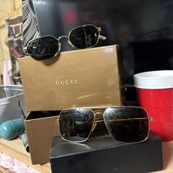 Gucci And Versace Sunglasses 