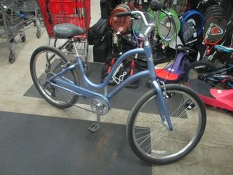 Used Electra Townie 26" 7 Speed Step Thru Blue Cruiser Bicycle