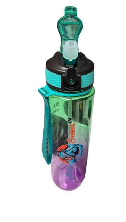 Arctic Ember 1000ml Gradient Color Sports Water Bottle with Strap Leakproof BPA