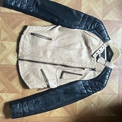 Women’s leather Zara jacket M