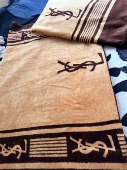 YSL Yves Saint Laurent Beach Towel