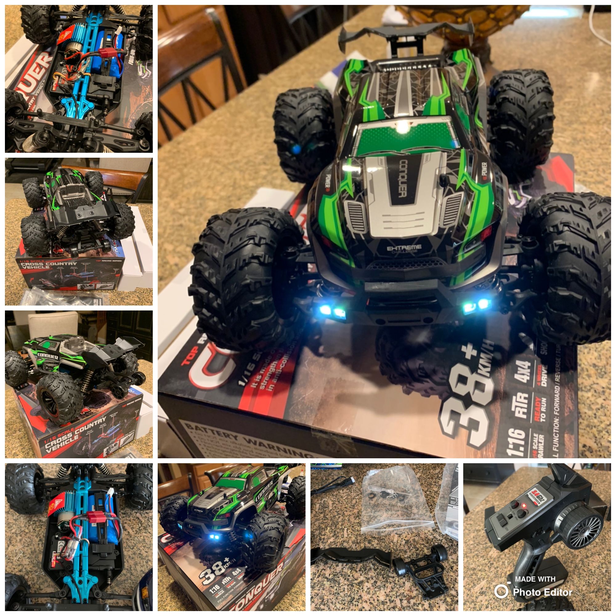 Brand New 1/16 scale Rc 4x4 Truck 