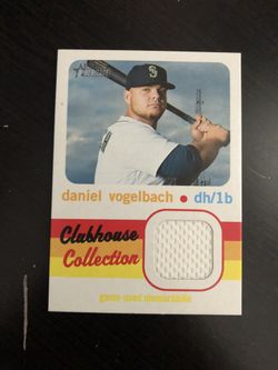 Topps heritage Daniel Vogelbach jersey card