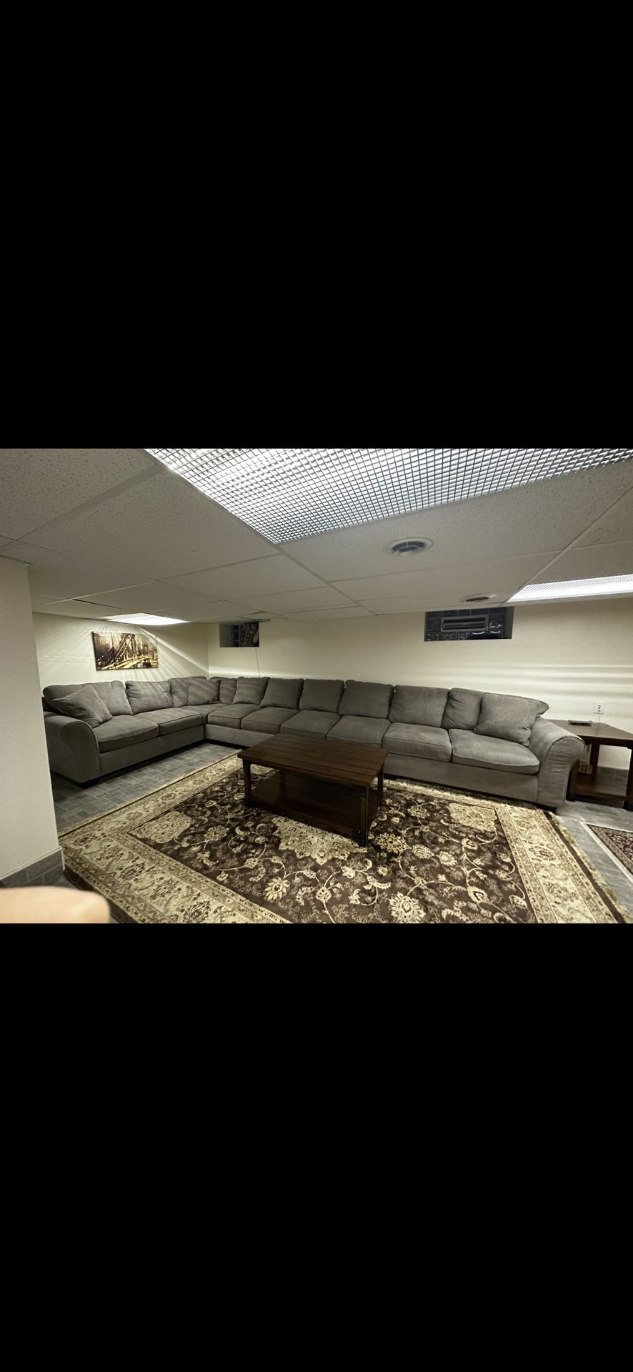 5 Piece L Sectional Couch  