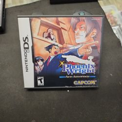 Phoenix Wright: Ace Attorney (Nintendo DS, 2005) Complete In Box - Authentic