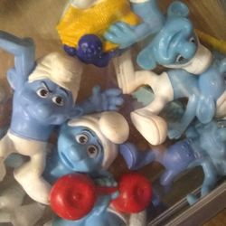 Vintage SMURFS COLLECTION