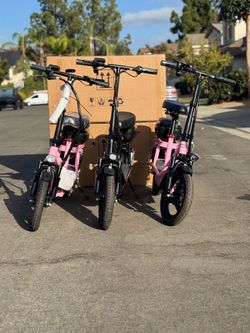 🔥 Brand New 750W Electric Scooter with Seat – Full Suspension
