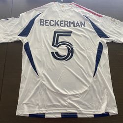 Kyle Beckerman XXL Soccer Jersey New MLS Adidas Men Adult New NWT Real Salt Lake